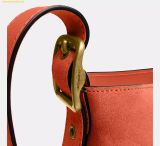  Túi Đeo Vai Coach Bleecker 21 Bucket Bag Russet 