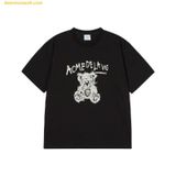  Áo Phông ADLV Stripe Rabbit Short Sleeve T-Shirt Đen 