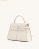  Túi Xách JW PEI Elise Large Top Handle Bag 28 - White 