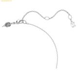  Dây Chuyền Swarovski Matrix pendant Baguette cut, Knot, White, Rhodium plated 5728553 