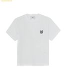  Áo Phông MLB Basic Small Logo Semi-Oversized Short Sleeve T-shirt New York Yankees White 3ATSB8063-50WHS 