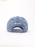  Mũ Lưỡi Trai Badblood Oval Logo Denim Ball Cap - Blue SKU: w-hat24-028 