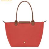  Túi Tote Longchamp Le Pliage Original Size M Tote bag Tomato - Recycled canvas - L2605089P94 