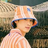  Mũ Bucket MLB Bucket Jacquard New York Yankees 3AHT28223-50ORL Màu Cam 