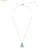  Dây Chuyền Swarovski Teddy pendant Bear, Blue, Rhodium plated 5737620 