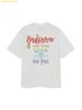  Áo Phông MLB Basic Street Color Letter Oversized Short Sleeve T-shirt New York Yankees White 3ATSB1563-50WHS 