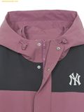  Áo Khoác MLB Women's Gofcore Curve 2L Windbreaker New York Yankees 3FWJB0154-50PKD Hồng 