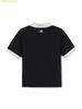  Áo Polo MLB Women's Basic Open Collar Slim Fit Collared T-Shirt New York Yankees SKU 3FPQB0663-50BKS Black 