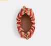  Túi Đeo Vai Coach Faye Shoulder Bag straw Gold Red Tan CER33 