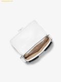  Túi Đeo Vai Michael Kors Colby medium leather shoulder bag Intense White 30S4SBAL2L 