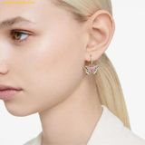  Bông Tai, Khuyên Tai Swarovski Idyllia Drop Earrings Butterfly, Multicolored, Gold-tone Plated – SKU 5670055 
