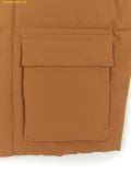  Áo Ghile Phao MLB Mega Logo Heavyweight Padded Vest BOS (Camel) Nâu 3ADVB0146-43CAS 