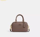  Túi Đeo Chéo Coach Satchel Crossbody - CT776 Dark Stone 