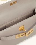  Túi Xách JW PEI Noor Top Handle Bag - Elephant Gray 