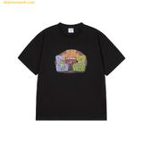  Áo Phông ADLV Chill Guy Ac Bear Chill Guy Short Sleeve T-Shirt Đen 