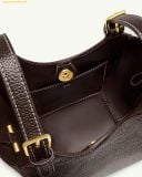  Túi Xách JW PEI Ines Padlock Tote Bag - Dark Brown 