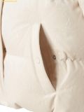  Áo Khoác Phao MLB Women's Diamond Monogram Tonton Velvet Crop Padding NY (D.Cream) 3FDJM1046-50CRD 