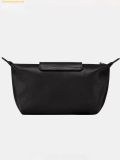  Túi Longchamp Le Pliage Xtra Pouch Turtledove - Leather Màu Đen Noir 