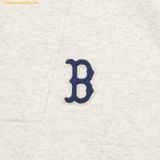  Áo Half Zip MLB Basic Small Logo Half Zip-Up Fleece Overfit Man-to-Man BOS (L.Melange Grey) 3AMTB1536-43MGL 