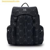  Balo MLB Diamond Monogram Sportive Backpack New York Yankees 3ABKM035N-50BKS Black 