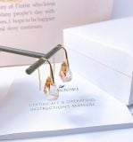  Bông Tai, Khuyên Tai Swarovski Energic drop earrings Brown, Gold-tone plated 5616263 