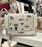  Túi Đeo Chéo Karl Lagerfeld Paris Camille Shoulder Bag White L5GHO4DY 