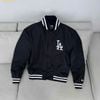  Áo Khoác Bomber New Era MLB Varsity Jacket – Los Angeles Dodgers Đen 