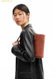  Túi Đeo Chéo Coach Rainer Crossbody Bag 18 In Signature Canvas Brown CEO23 