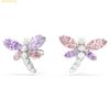  Bông Tai, Khuyên Tai Swarovski Ariana Grande x Swarovski stud earrings Mixed cuts, Dragonfly, Multicolored, Rhodium plated 5737371 