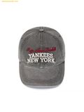  Mũ Lưỡi Trai MLB Vintage Color Washed Unstructured Ball Cap New York Yankees 3ACPV185N-50CGS Đen Xám 