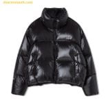  Áo Khoác Phao Lifework Women's Soft Air High Neck Short Down Jumper LW254DJ710 Màu Đen 