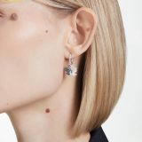  Bông Tai, Khuyên Tai Swarovski Swan drop earrings Swan, Black, Mixed metal finish 5705728 