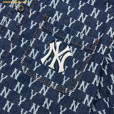  Áo Sơ Mi MLB Classic Monogram Denim Short Sleeves Shirt New York Yankees 3ADRMN123-50BLS 