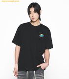  Áo Phông ADLV Clay Alien Short Sleeve T-Shirt Đen 