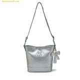  Túi Đeo Chéo MLB Shoulder Bag, New York Yankees Monogram Embo Bucket Bag 7ACRM066N-50SIS 