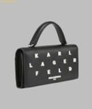  Túi Đeo Chéo Karl Lagerfeld Paris Kosette Crossbody Bag With Pins Black L5GWX5EI 