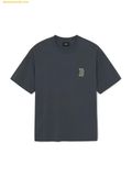  Áo Phông MLB Basic Street Color Letter Oversized Short Sleeve T-shirt Boston Red Sox D.Grey 3ATSB1563-43GRD 