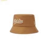  Mũ Bucket MLB Varsity Boucle Cursive Bucket Hat Boston Red Sox 3AHTV034N-43CAS Camel 