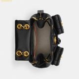  Balo Coach Tabby Backpack With Quilting CU076 Black 