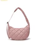  Túi Đeo Vai MLB Curved Padded Hobo Bag BOS (D.Cream) 3ABQL064N-43CRD 