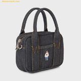  Túi Đeo Chéo WHOAU Steve Denim Pocket Cross WHBGG2324A - Đen Denim 