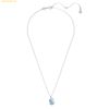  Dây Chuyền, Vòng Cổ Swarovski Iconic Swan pendant Swan, Small, Blue, Rhodium plated 