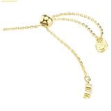  Lắc Tay Swarovski Idyllia bracelet Mixed cuts, Heart with arrow, White, 18K gold finish 5744061 