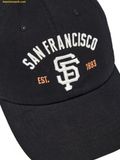  Mũ Lưỡi Trai MLB Cooperstown Patch Unstructured Ball Cap San Francisco Giants 3ACPB105N-14BKS Đen 