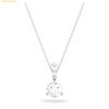  Dây Chuyền Swarovski Stilla pendant Round cut, White, Rhodium plated 5472635 