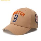  Mũ Lưỡi Trai MLB Pop Varsity Structure Ball Cap BOS (L.Camel) 3ACPV044N-43CAL 