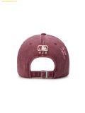  Mũ Lưỡi Trai MLB Damage Washed Unstructured Ball Cap NY (Burgundy) 3ACPVV34N-50BDS 