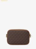  Túi Đeo Chéo Michael Kors Jet Set Small Signature Logo Camera Crossbody Bag Brown 35R6GTVC5B 