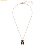  Dây Chuyền, Dây Đeo Cổ Swarovski Teddy pendant Teddy, Black, Rose gold-tone plated 