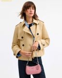  Túi Đeo Vai Coach Teri Mini Crossbody Bag In Signature Canvas CW323 Hồng Logo 